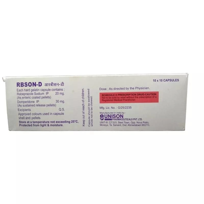 Rbson-D Capsule 10's, Pack of 10 CapsuleS