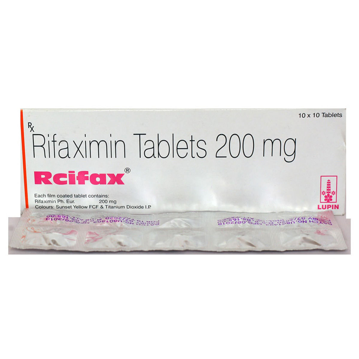 Buy RCIFAX 200MG TABLET Online