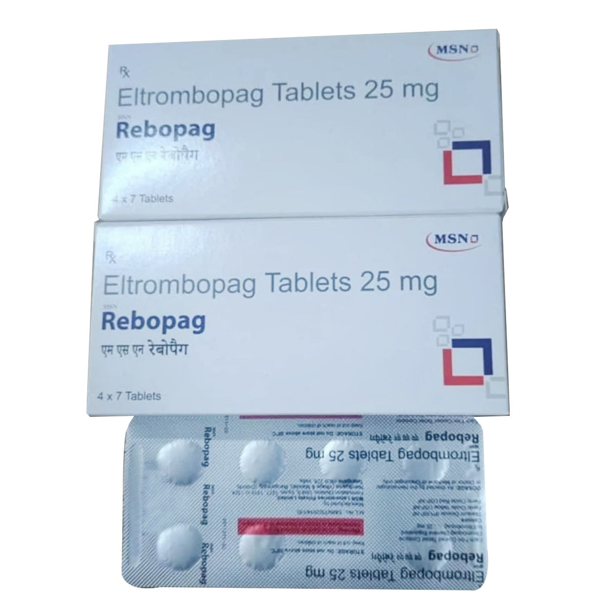 Buy Rebopag 25 mg Tablet 7's Online