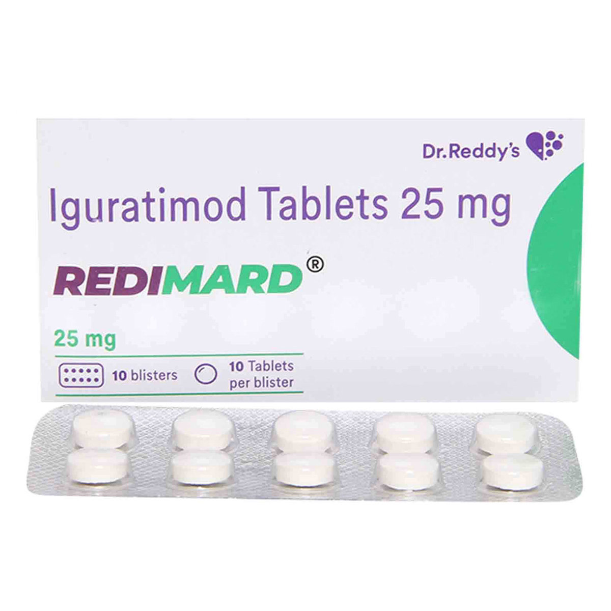 Redimard 25 mg Tablet 10's, Pack of 10 TABLETS Redimard 25 mg Tablet 10's, Pack of 10 TABLETS