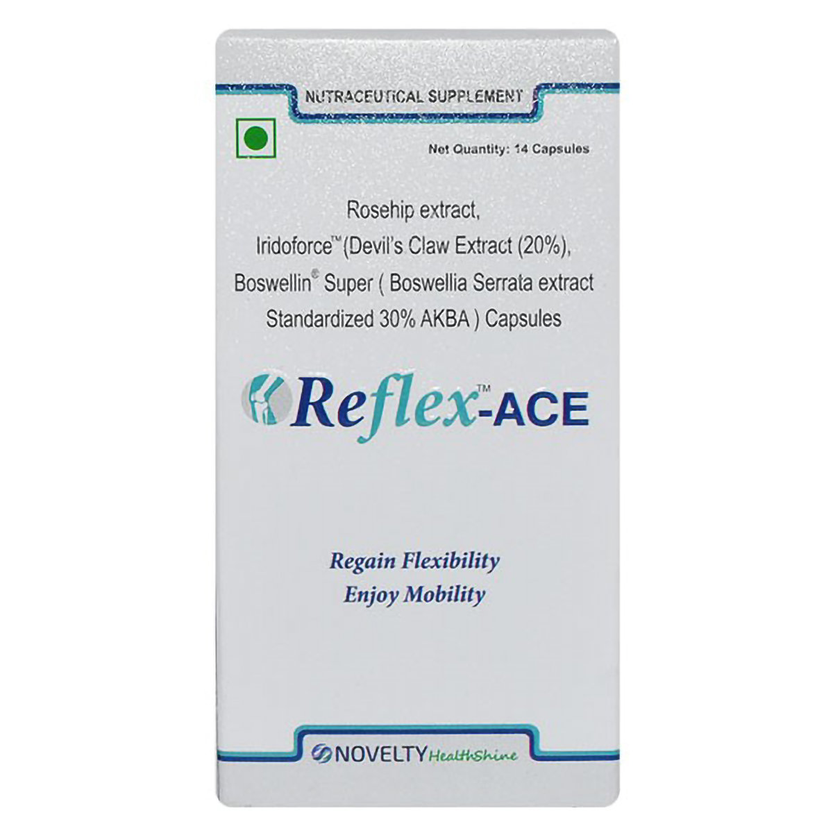 Reflex-Ace Capsule 14's, Pack of 1 Reflex-Ace Capsule 14's, Pack of 1