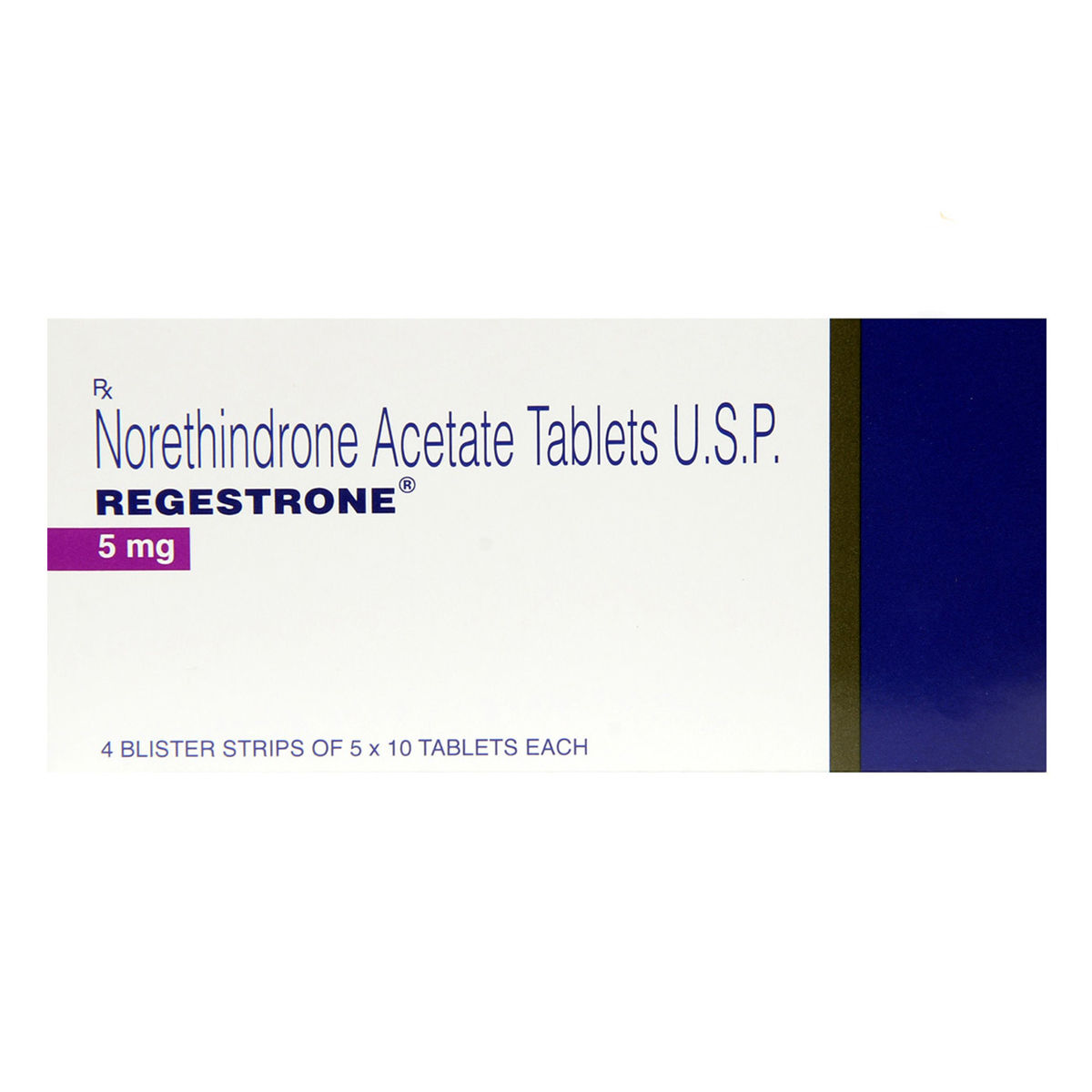 Buy Regestrone 5 mg Tablet 10's Online