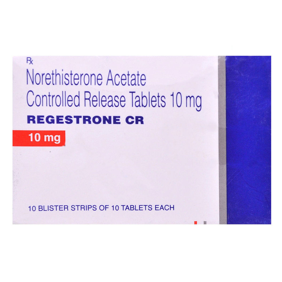 Regestrone CR 10 mg Tablet 10's, Pack of 10 TABLETS Regestrone CR 10 mg Tablet 10's, Pack of 10 TABLETS