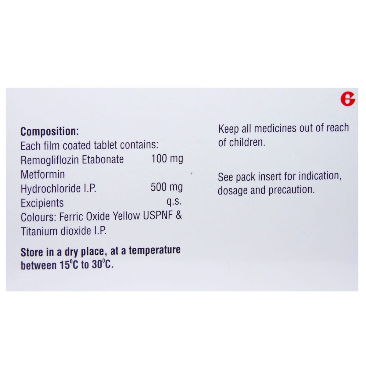 Remo-M 500 Tablet 10's, Pack of 10 Remo-M 500 Tablet 10's, Pack of 10