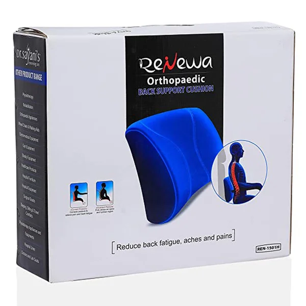 Renewa Ortho Back Support Pillow Puff Universal, 1 Count, Pack of 1