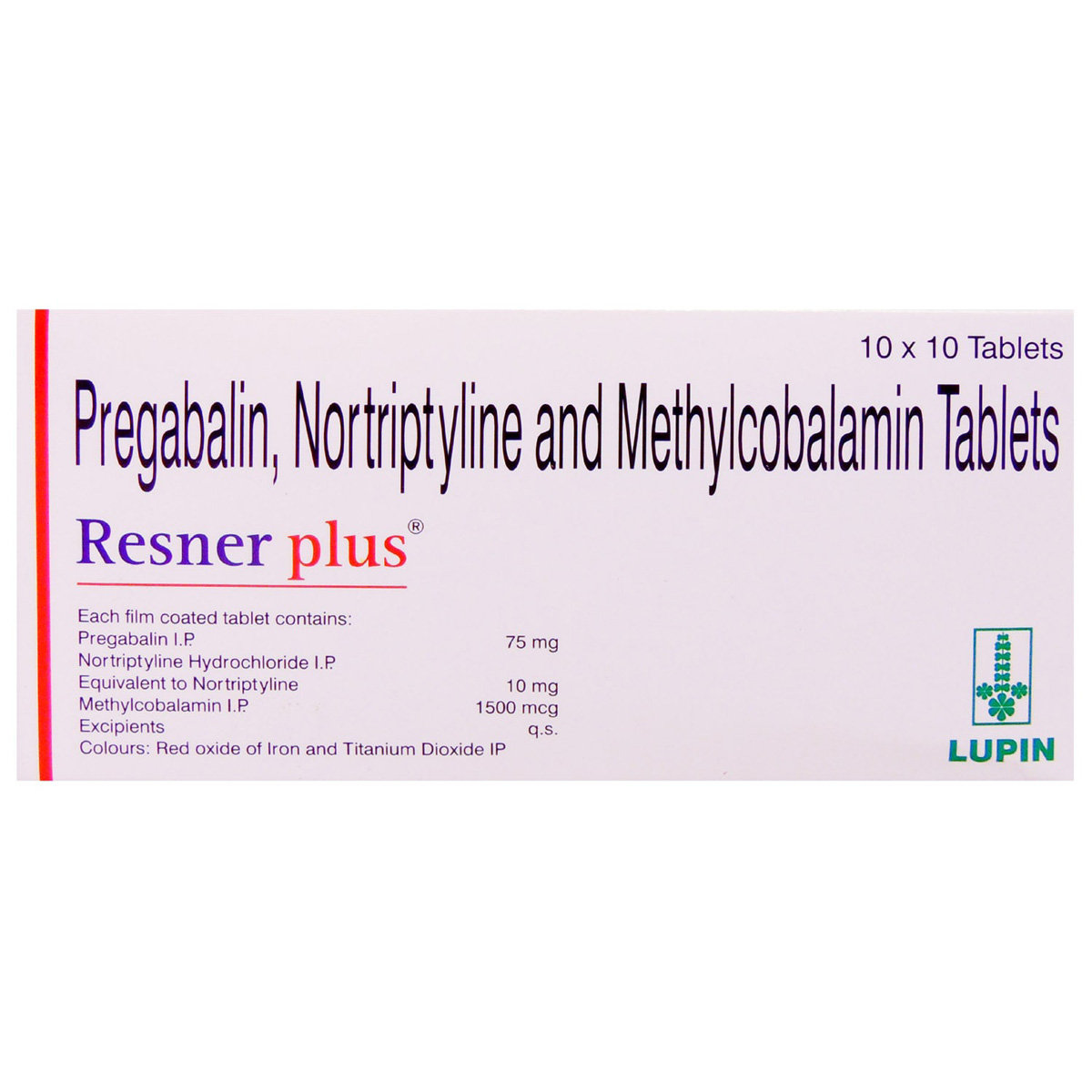 Resner Plus Tablet 10's, Pack of 10 TABLETS Resner Plus Tablet 10's, Pack of 10 TABLETS