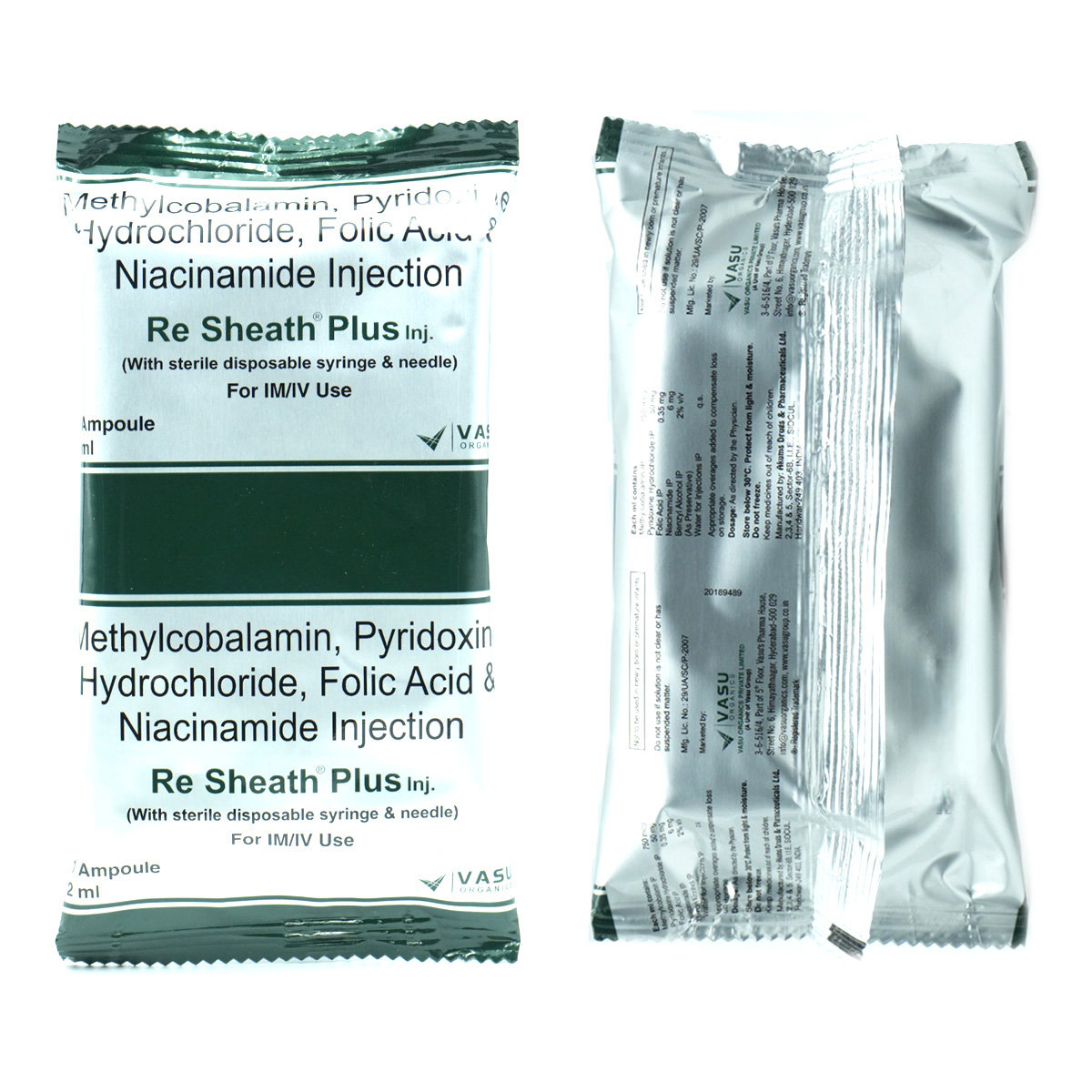 Re Sheath Plus Injection 2 ml, Pack of 1 Injection Re Sheath Plus Injection 2 ml, Pack of 1 Injection