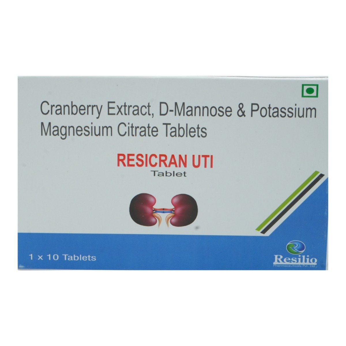 Resicran UTI Tablet 10's, Pack of 10 Resicran UTI Tablet 10's, Pack of 10