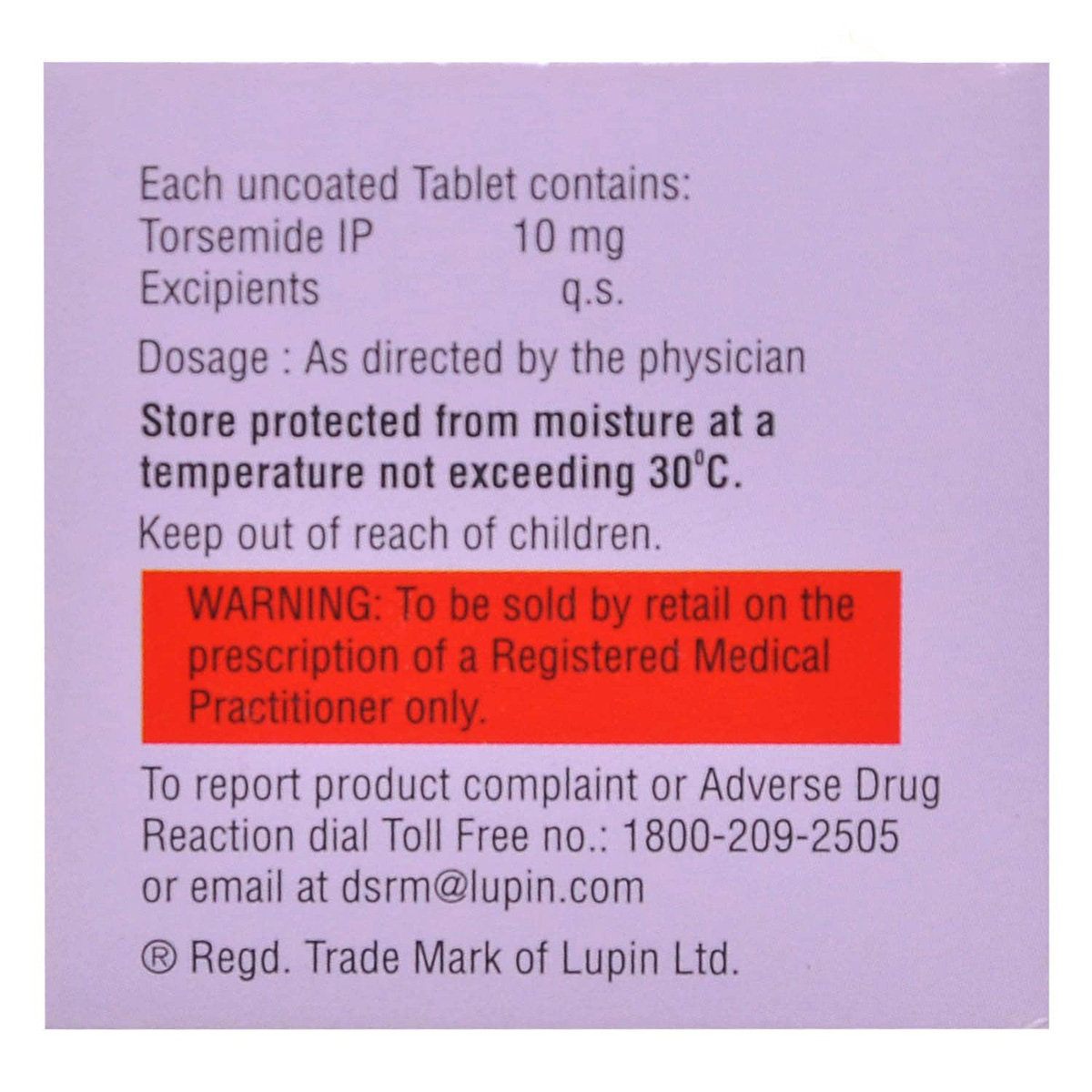 Retorlix 10 mg Tablet 15's, Pack of 15 TabletS Retorlix 10 mg Tablet 15's, Pack of 15 TabletS