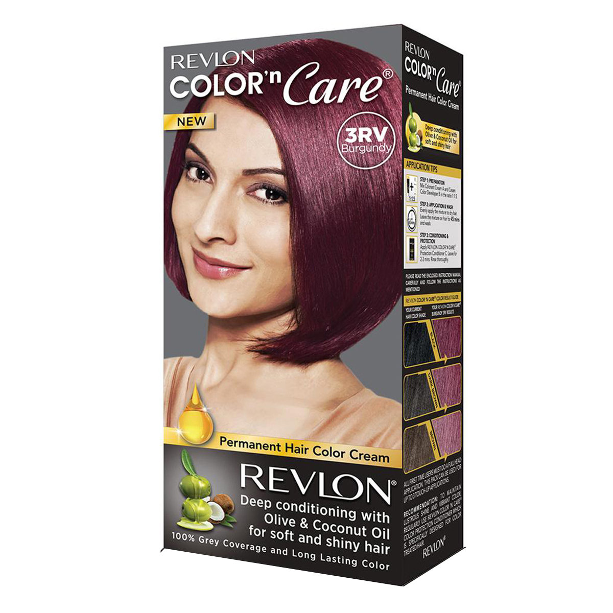 Revlon Color N'Care Burgundy 3Rv, Pack of 1 Revlon Color N'Care Burgundy 3Rv, Pack of 1