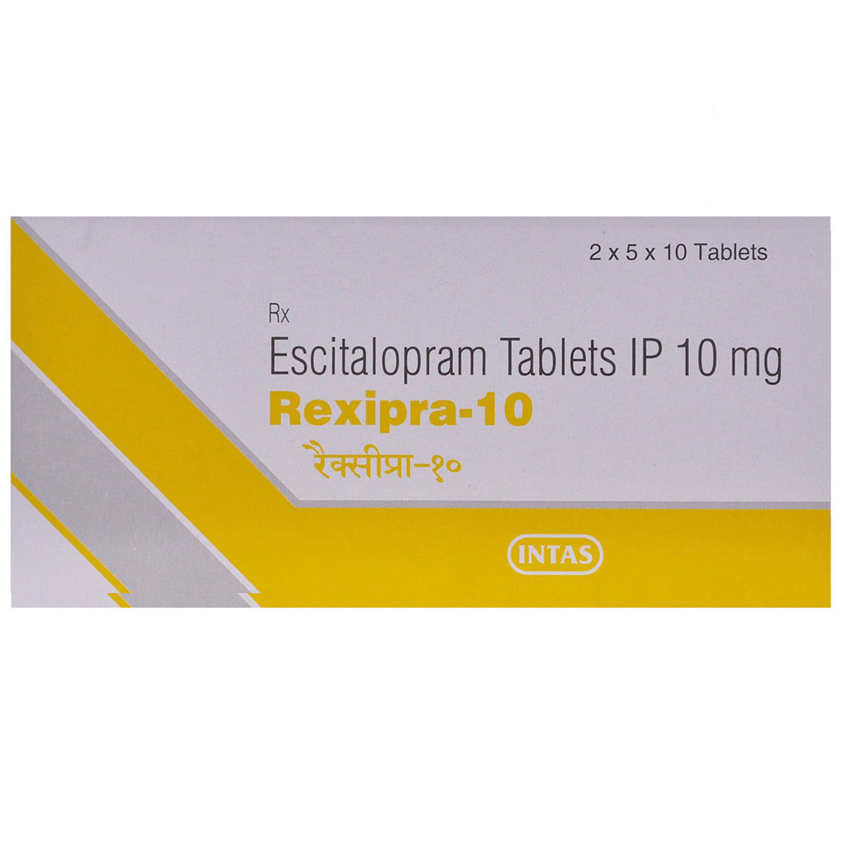 Rexipra 10 Tablet 10's, Pack of 10 TABLETS Rexipra 10 Tablet 10's, Pack of 10 TABLETS