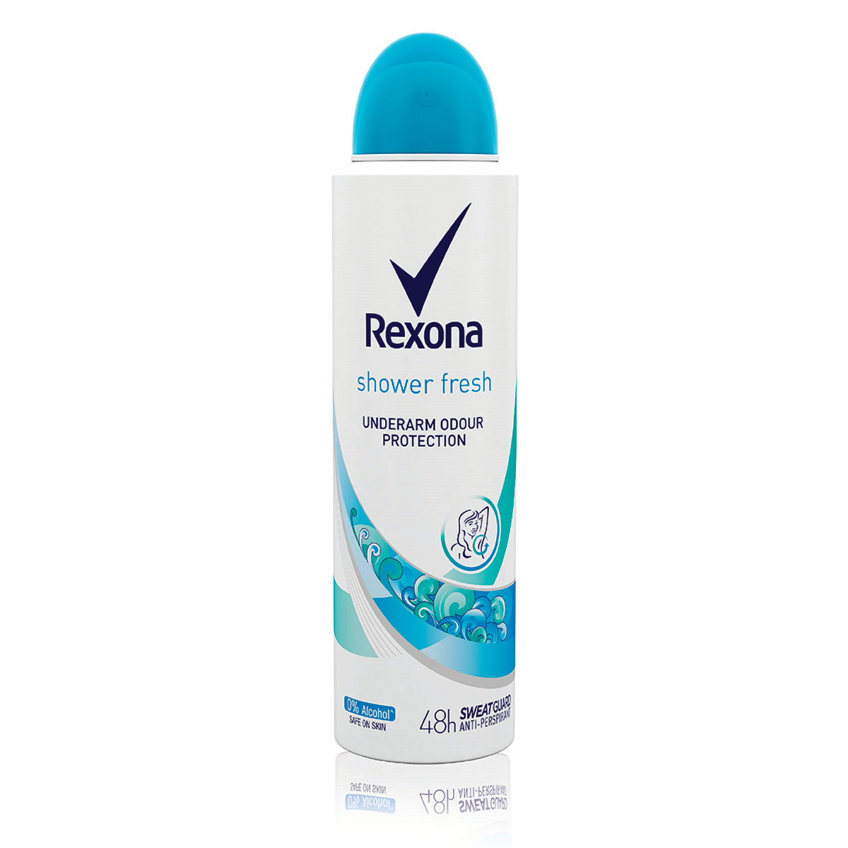 Rexona Women Shower Fresh Deodorant Spray, 150 ml, Pack of 1 Rexona Women Shower Fresh Deodorant Spray, 150 ml, Pack of 1