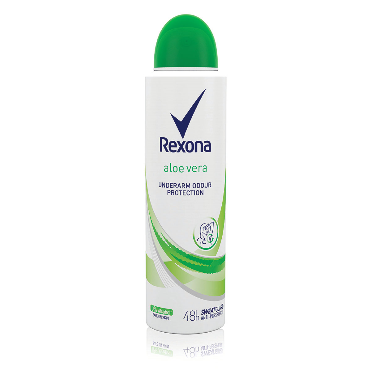 Rexona Aloe Vera Deodorant Body Spray for Women, 150 ml, Pack of 1 Rexona Aloe Vera Deodorant Body Spray for Women, 150 ml, Pack of 1