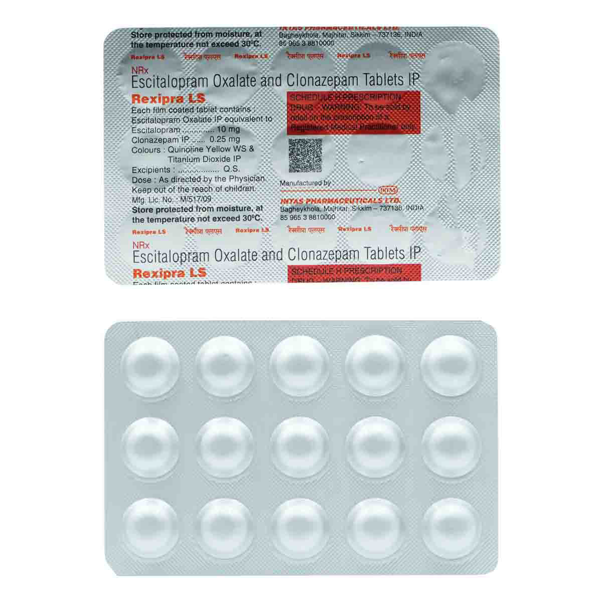 Rexipra LS Tablet 15's, Pack of 15 TABLETS Rexipra LS Tablet 15's, Pack of 15 TABLETS