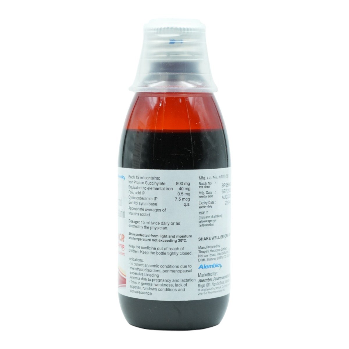 Richar CR Syrup 150 ml, Pack of 1 Syrup Richar CR Syrup 150 ml, Pack of 1 Syrup
