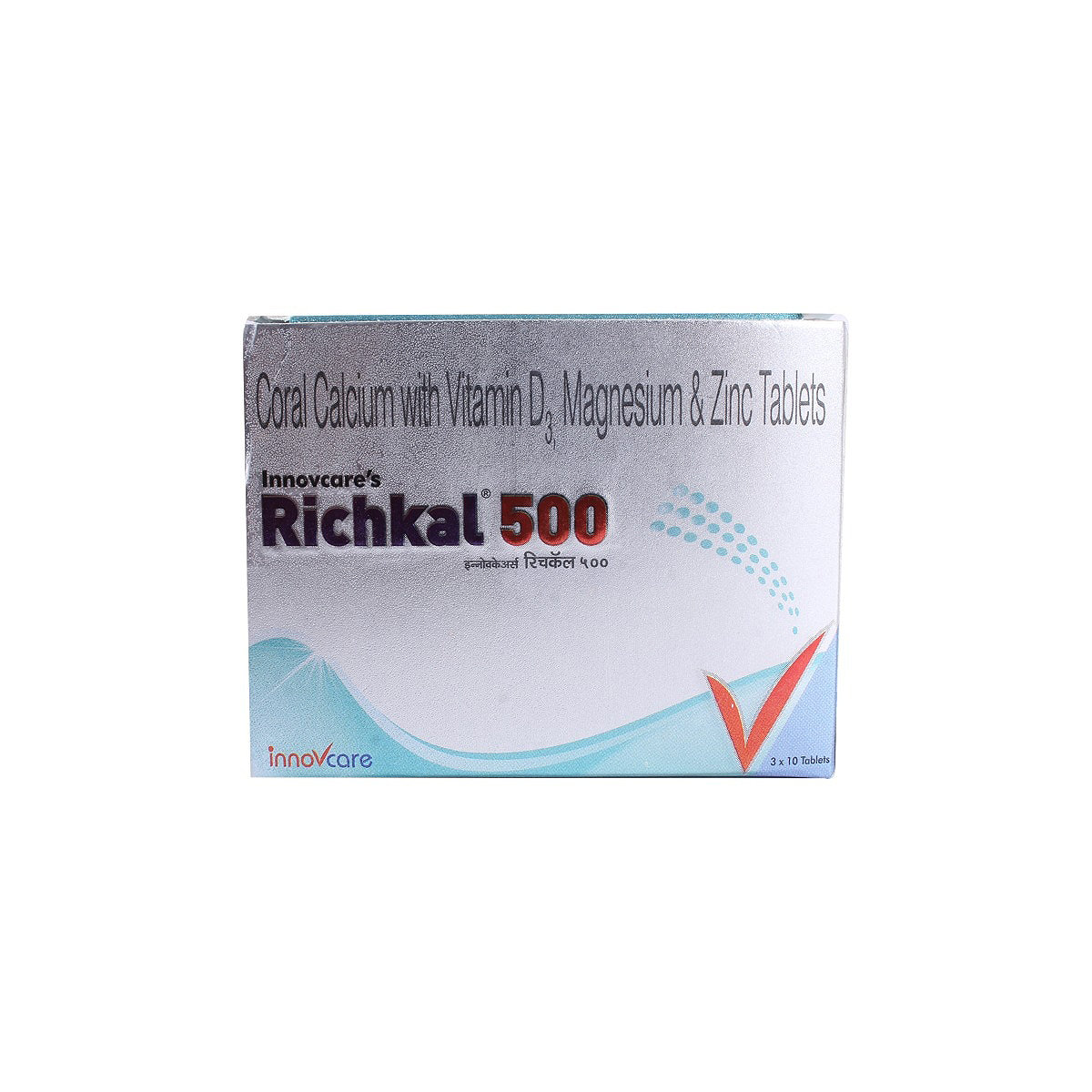 Richkal 500 Tablet 10's, Pack of 10 Richkal 500 Tablet 10's, Pack of 10