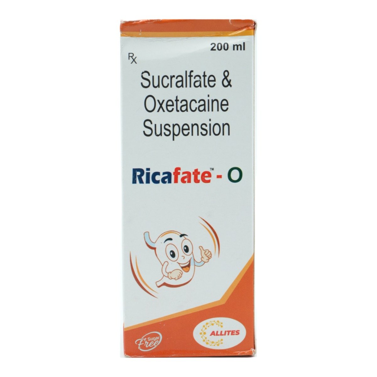 Ricafate-O S/F Suspension 200Ml, Pack of 1 Ricafate-O S/F Suspension 200Ml, Pack of 1