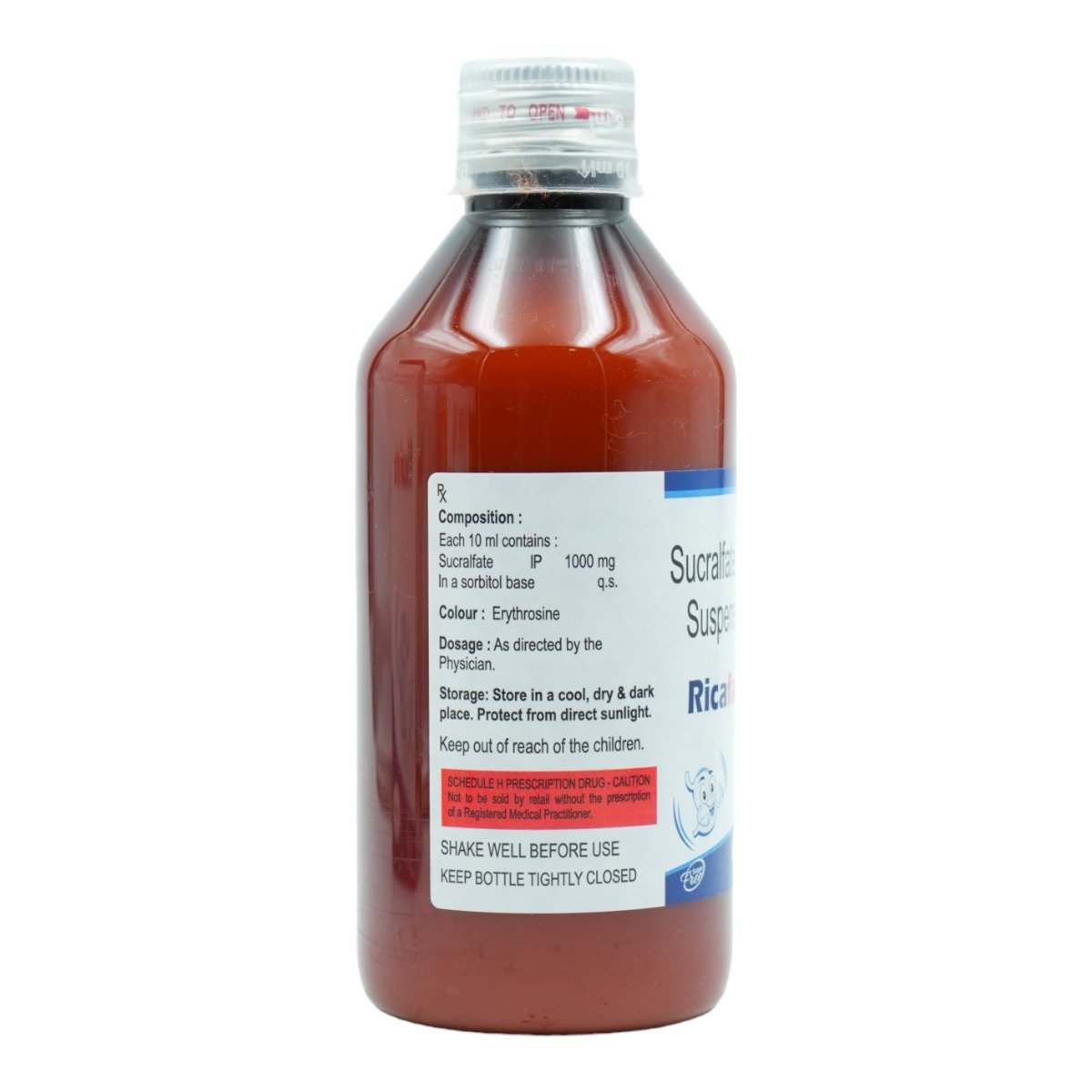 Ricafate Sugar Free Oral Suspension 200 ml, Pack of 1 Oral Suspension Ricafate Sugar Free Oral Suspension 200 ml, Pack of 1 Oral Suspension