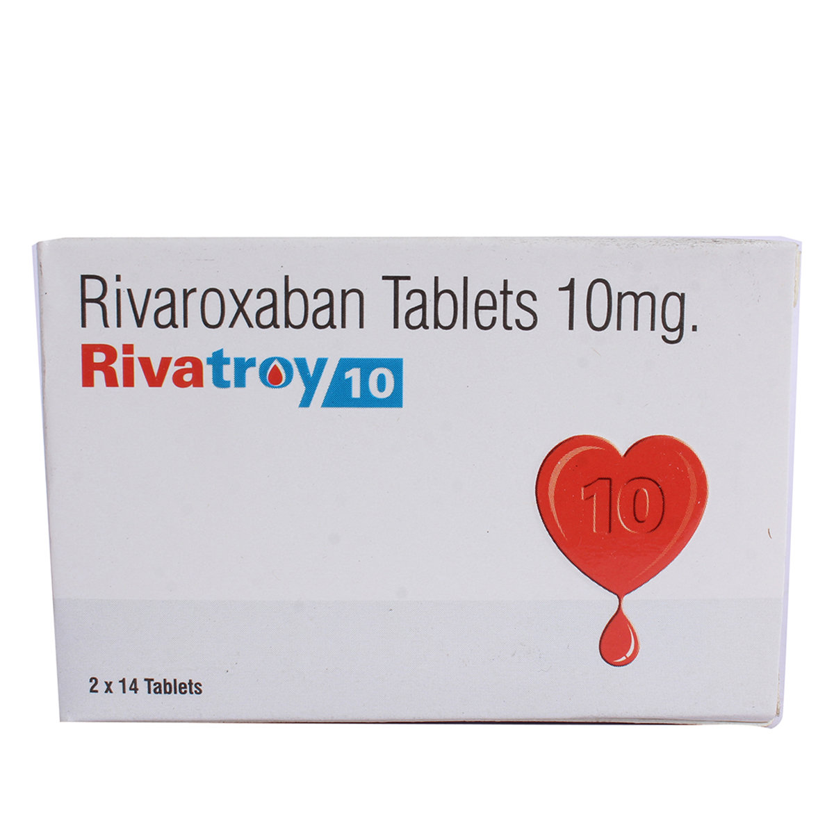 Rivatroy 10 Tablet 14's, Pack of 14 TABLETS Rivatroy 10 Tablet 14's, Pack of 14 TABLETS