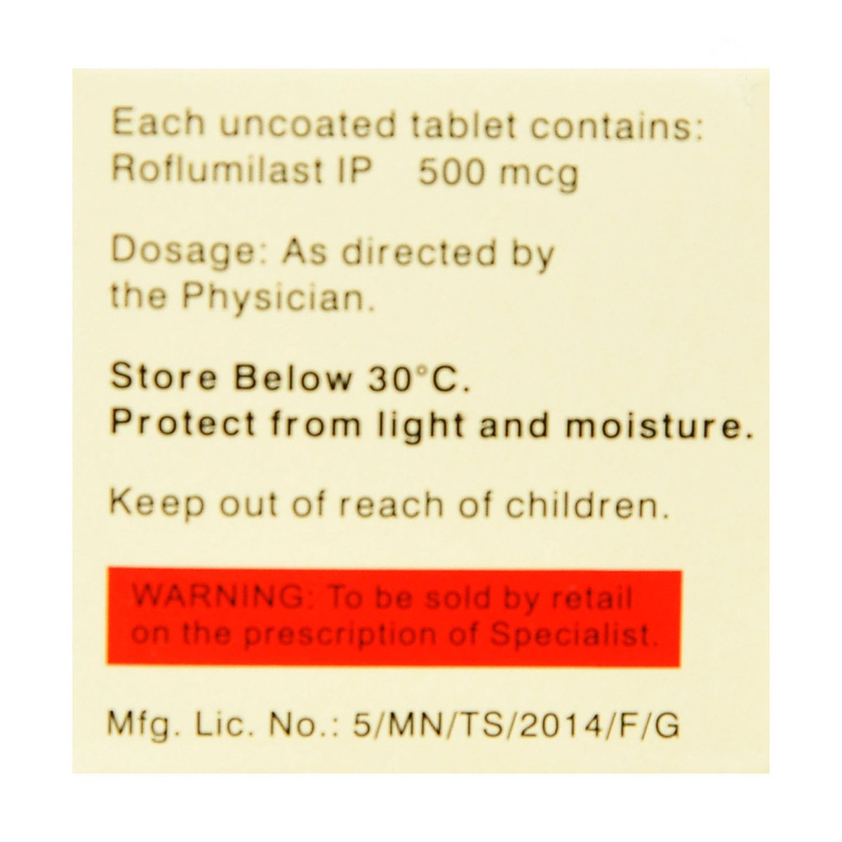 Rofaday Tablet 10's, Pack of 10 TABLETS Rofaday Tablet 10's, Pack of 10 TABLETS