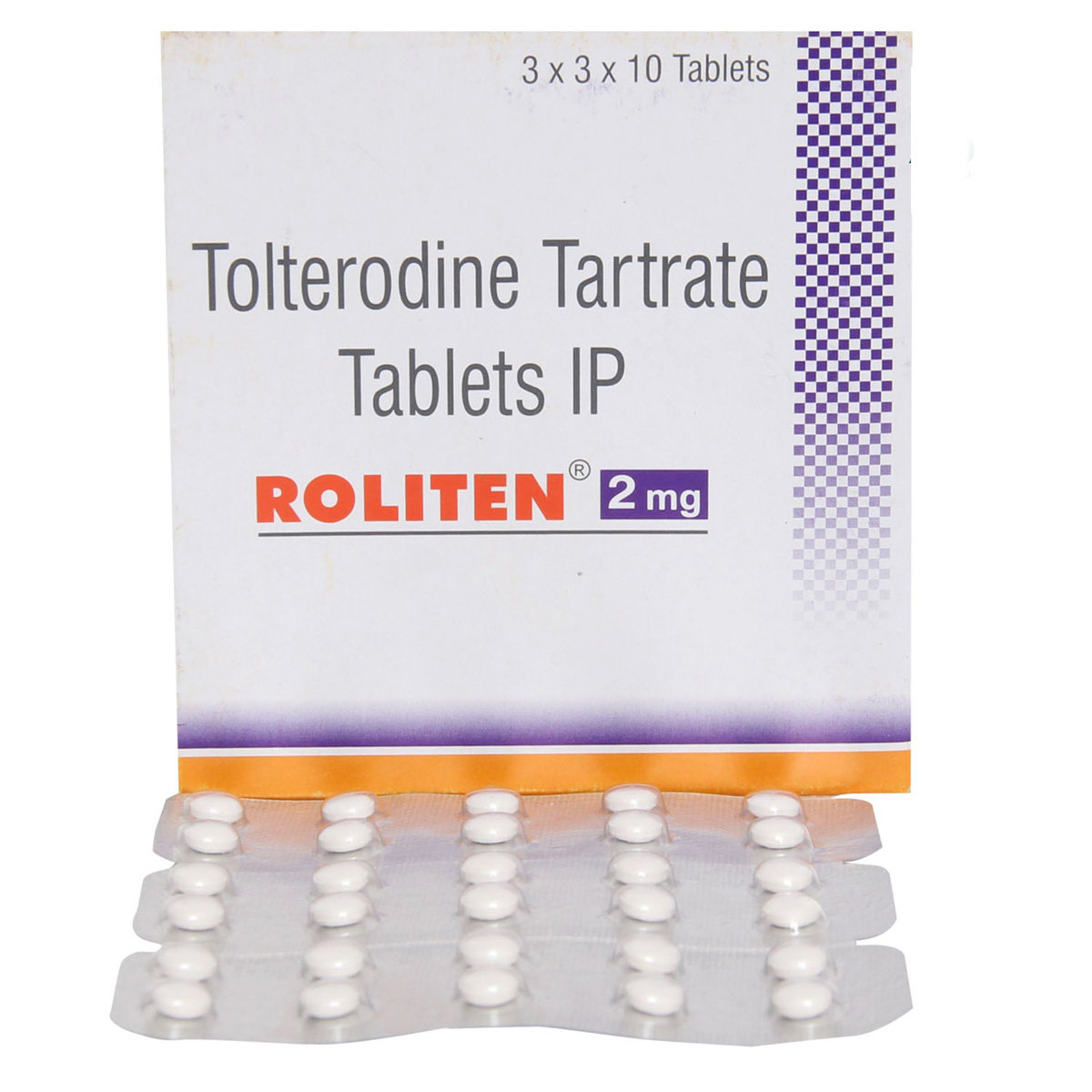 Roliten 2 mg Tablet 10's, Pack of 10 TABLETS Roliten 2 mg Tablet 10's, Pack of 10 TABLETS