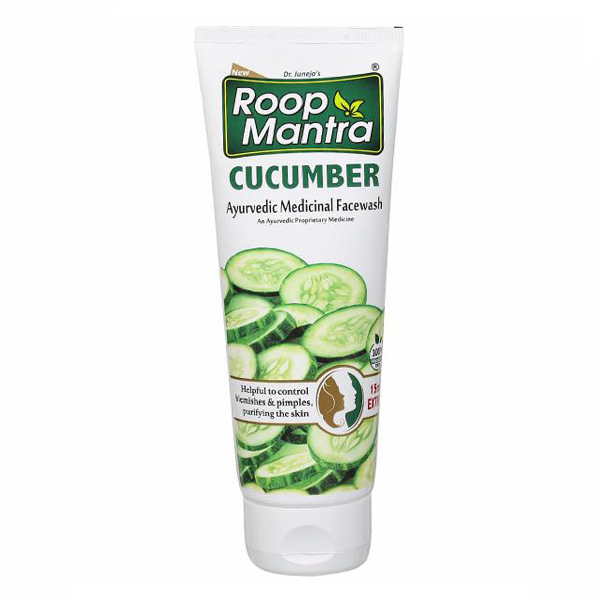 Roop Mantra Cucumber Face Wash, 100 ml (Free 15 ml Extra), Pack of 1 Roop Mantra Cucumber Face Wash, 100 ml (Free 15 ml Extra), Pack of 1