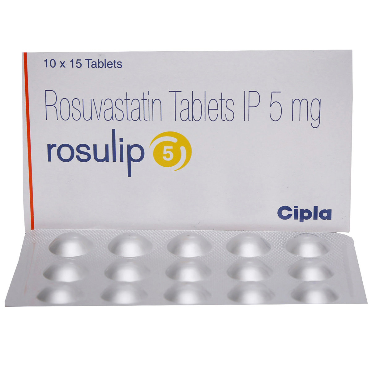 Rosulip 5 Tablet 15's, Pack of 15 TABLETS Rosulip 5 Tablet 15's, Pack of 15 TABLETS