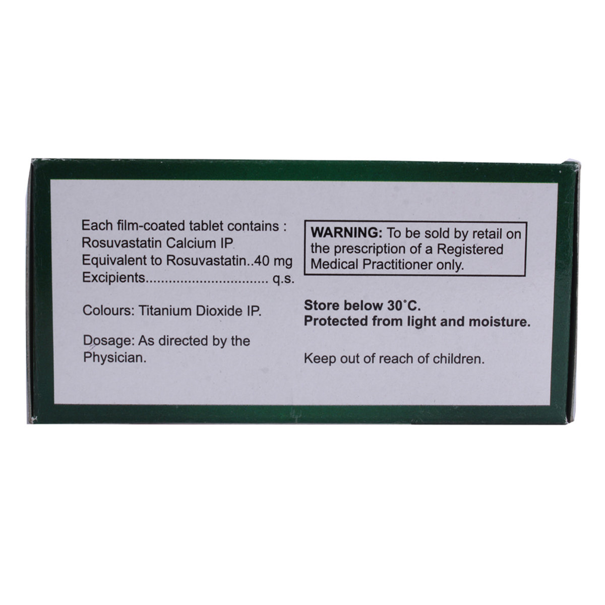 Rosukem 40 Tablet 10's, Pack of 10 TabletS Rosukem 40 Tablet 10's, Pack of 10 TabletS