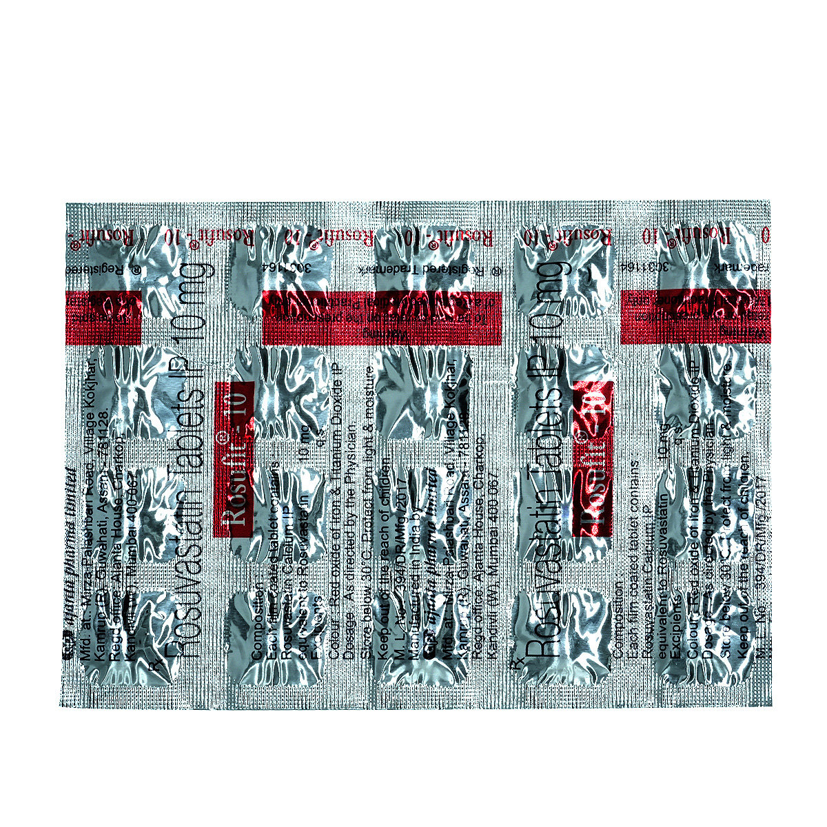 Rosufit-10 Tablet 20's, Pack of 20 TabletS Rosufit-10 Tablet 20's, Pack of 20 TabletS