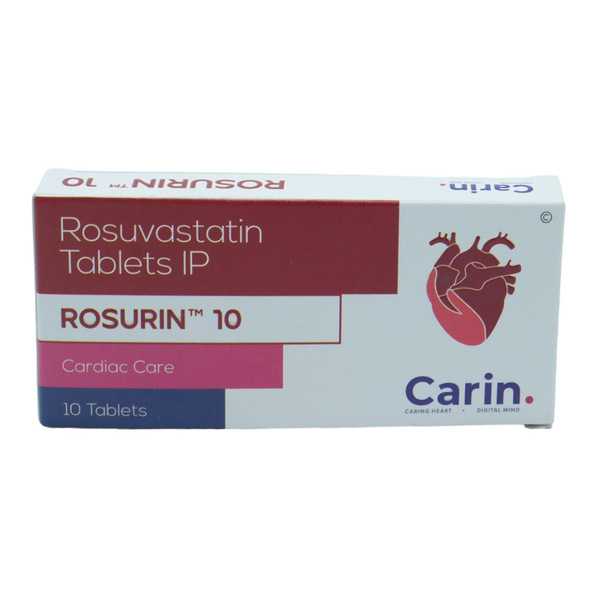 Rosurin 10 Tablet 10's, Pack of 10 TabletS Rosurin 10 Tablet 10's, Pack of 10 TabletS