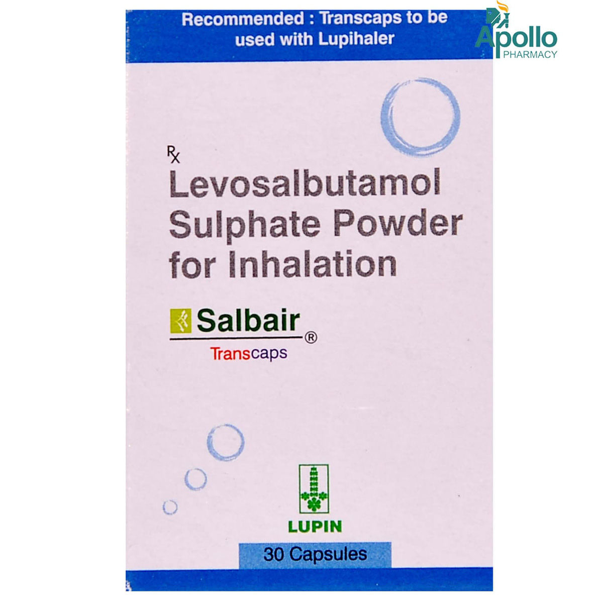 Buy Salbair Transcaps 30's Online