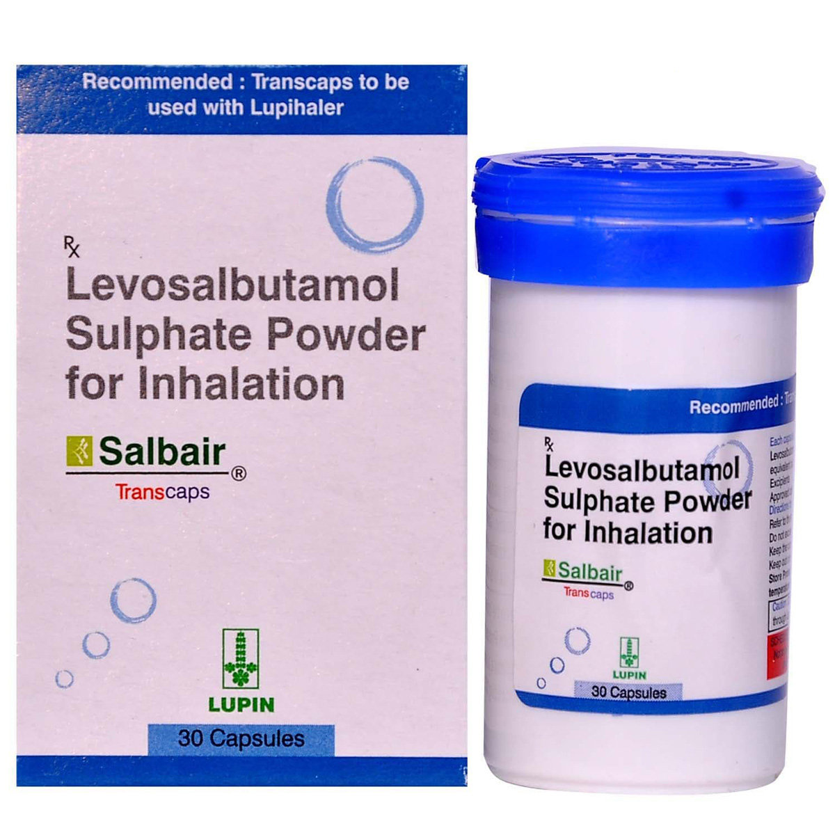 Salbair Transcaps 30's, Pack of 1 Transcaps Salbair Transcaps 30's, Pack of 1 Transcaps