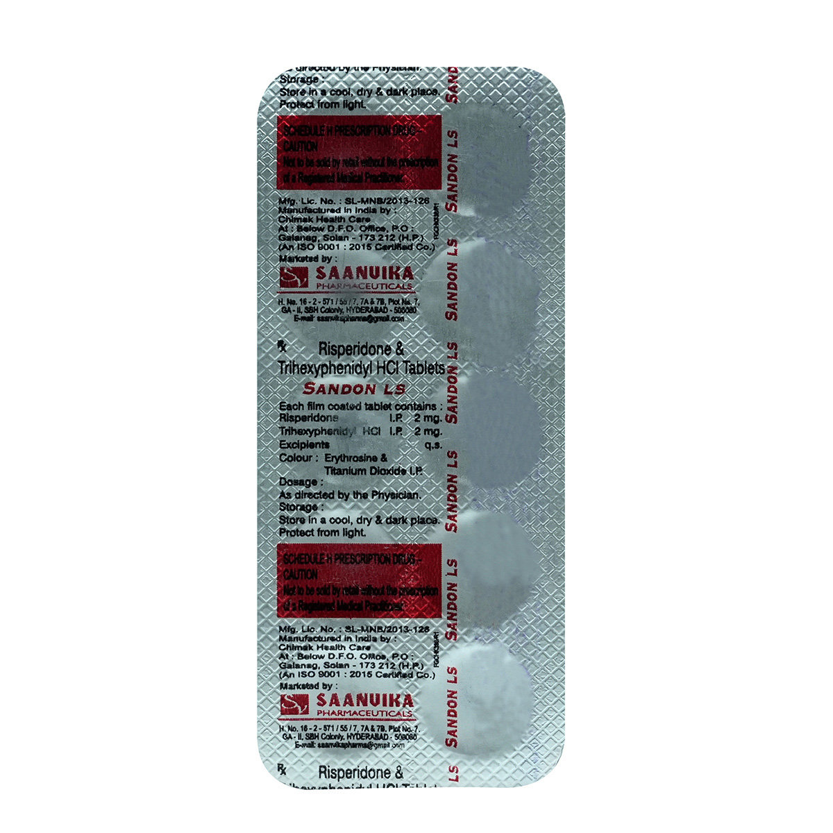 Sandon LS Tablet 10's, Pack of 10 TabletS Sandon LS Tablet 10's, Pack of 10 TabletS