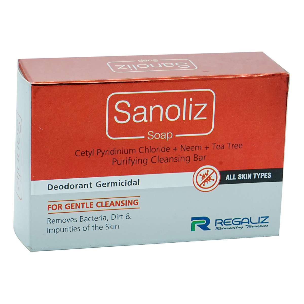 Sanoliz Soap 75 gm, Pack of 1 Sanoliz Soap 75 gm, Pack of 1