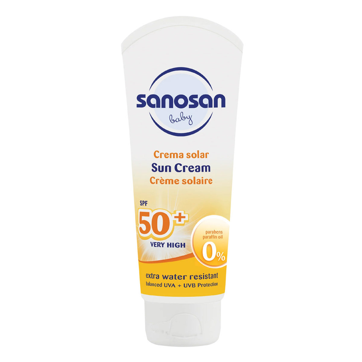 Sanosan SPF 50+ Baby Sun Cream, 75 ml, Pack of 1 Sanosan SPF 50+ Baby Sun Cream, 75 ml, Pack of 1