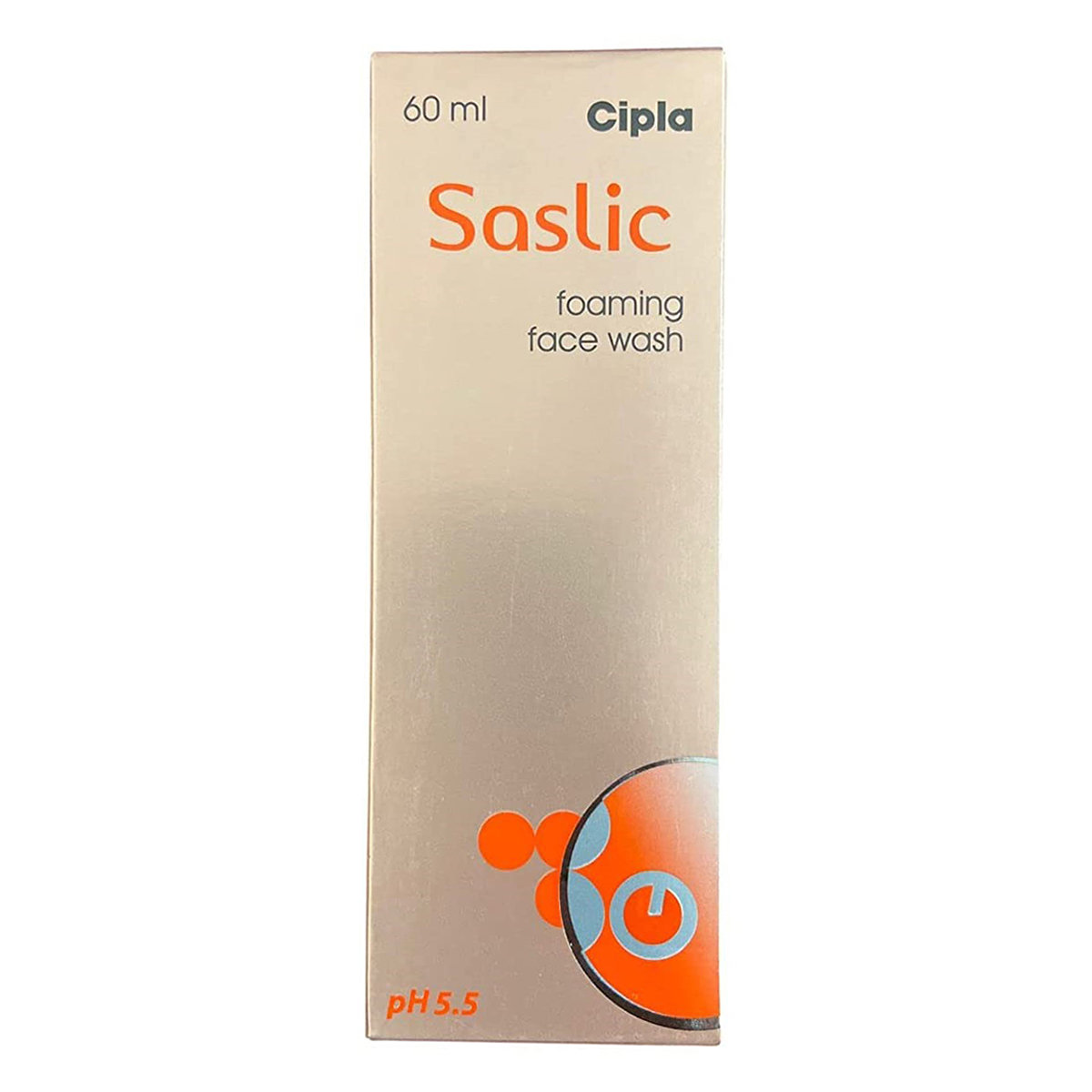 Cipla Saslic Foaming Face Wash 60 ml | Salicylic Acid | pH 5.5 | Fight Acne | For Oily & Pimple Prone Skin, Pack of 1 Cipla Saslic Foaming Face Wash 60 ml | Salicylic Acid | pH 5.5 | Fight Acne | For Oily & Pimple Prone Skin, Pack of 1