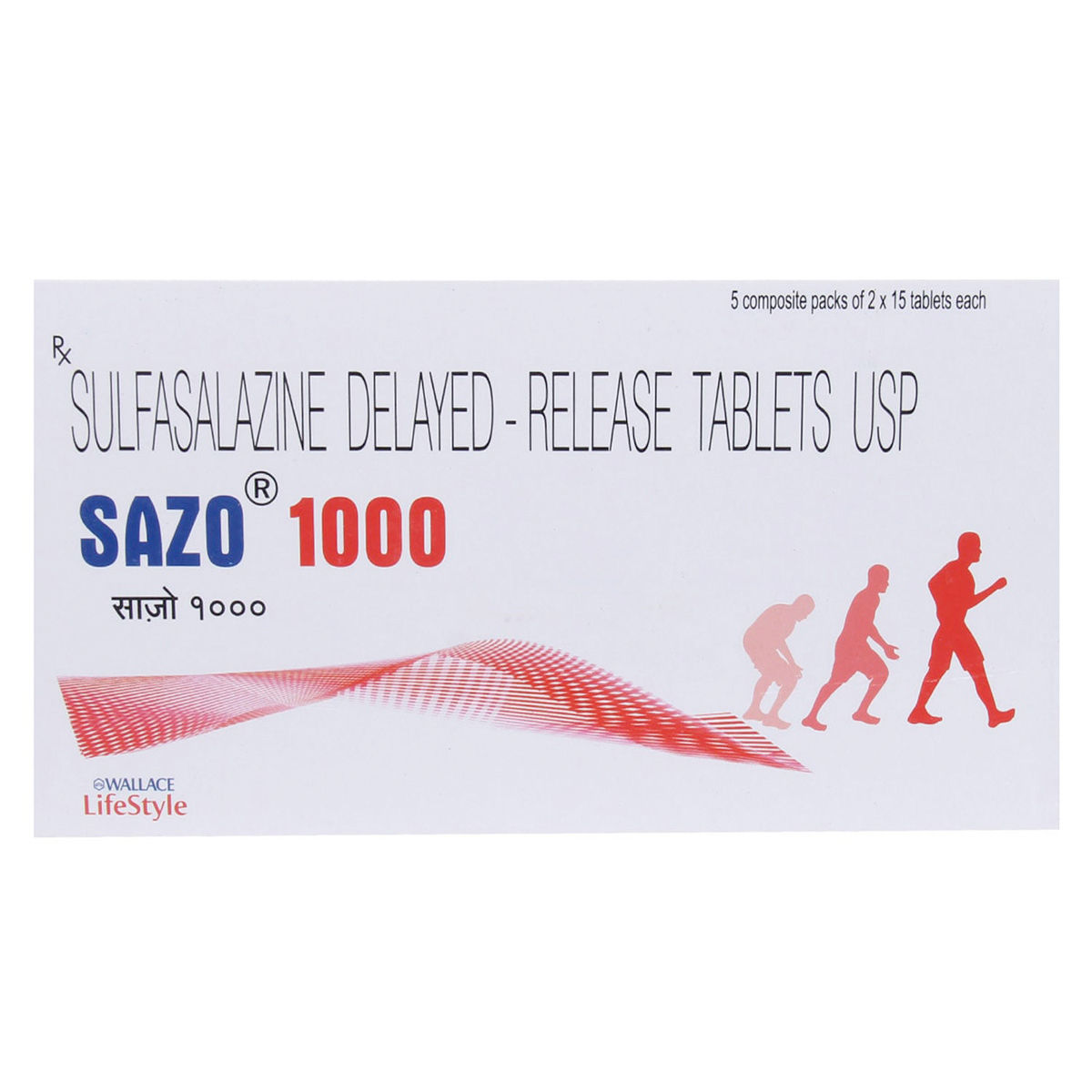 Buy Sazo 1000 Tablet 15's Online