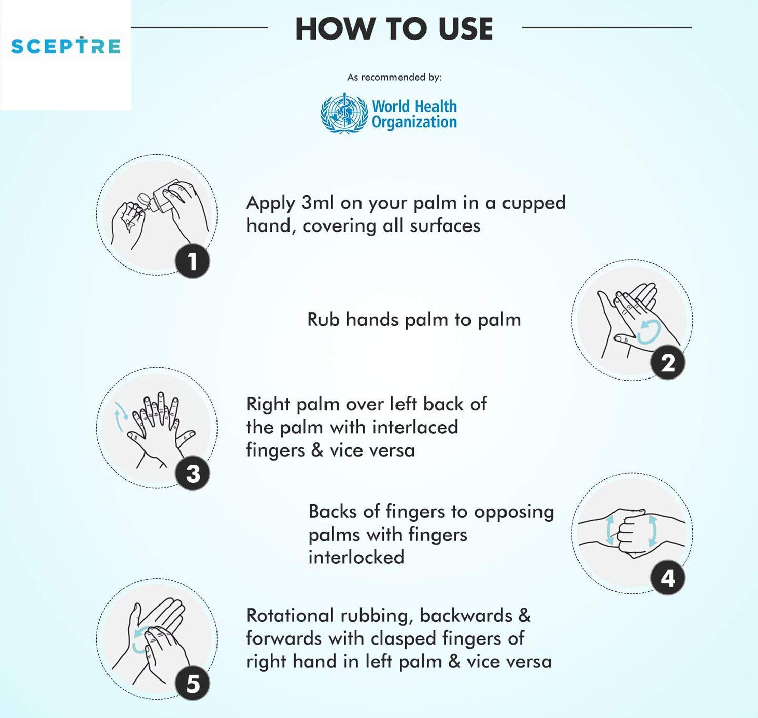 Scepto Rub X Hand Sanitizer 5 Litre, Pack of 1 Scepto Rub X Hand Sanitizer 5 Litre, Pack of 1