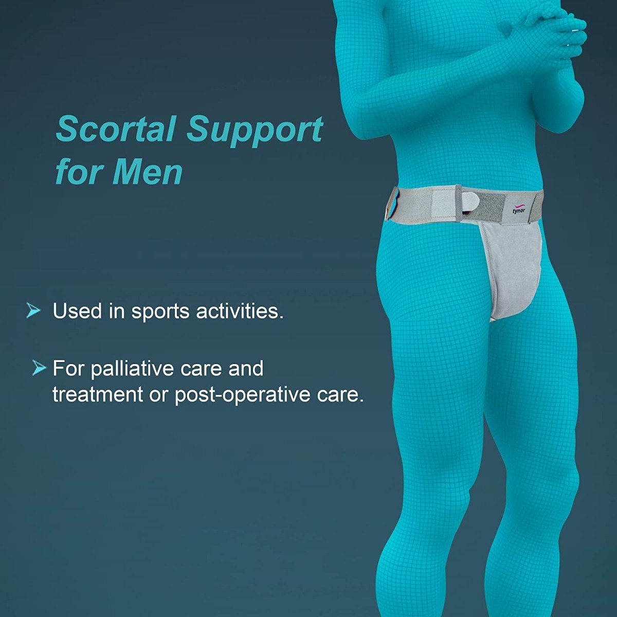 Tynor Scrotal Support Medium, 1 Count, Pack of 1 Tynor Scrotal Support Medium, 1 Count, Pack of 1