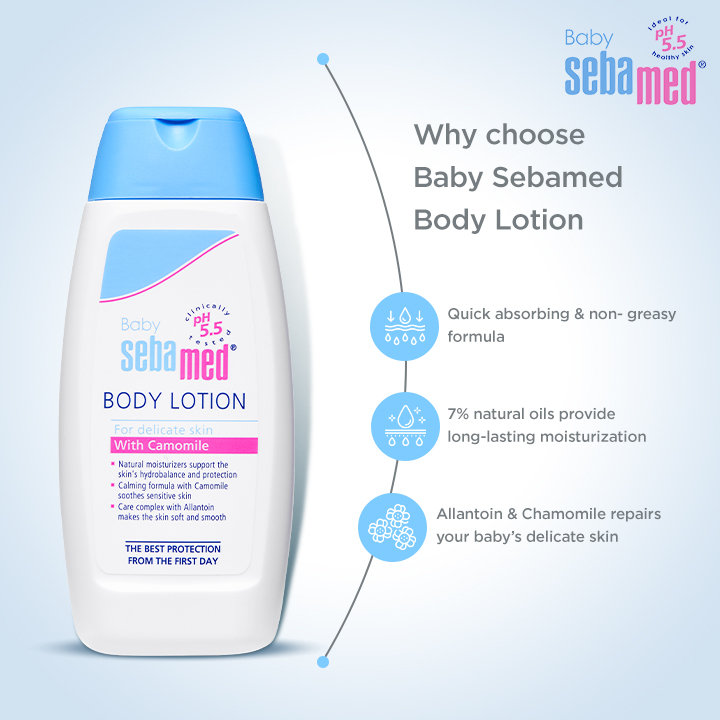 Sebamed Baby Body Lotion, 100 ml, Pack of 1 Sebamed Baby Body Lotion, 100 ml, Pack of 1