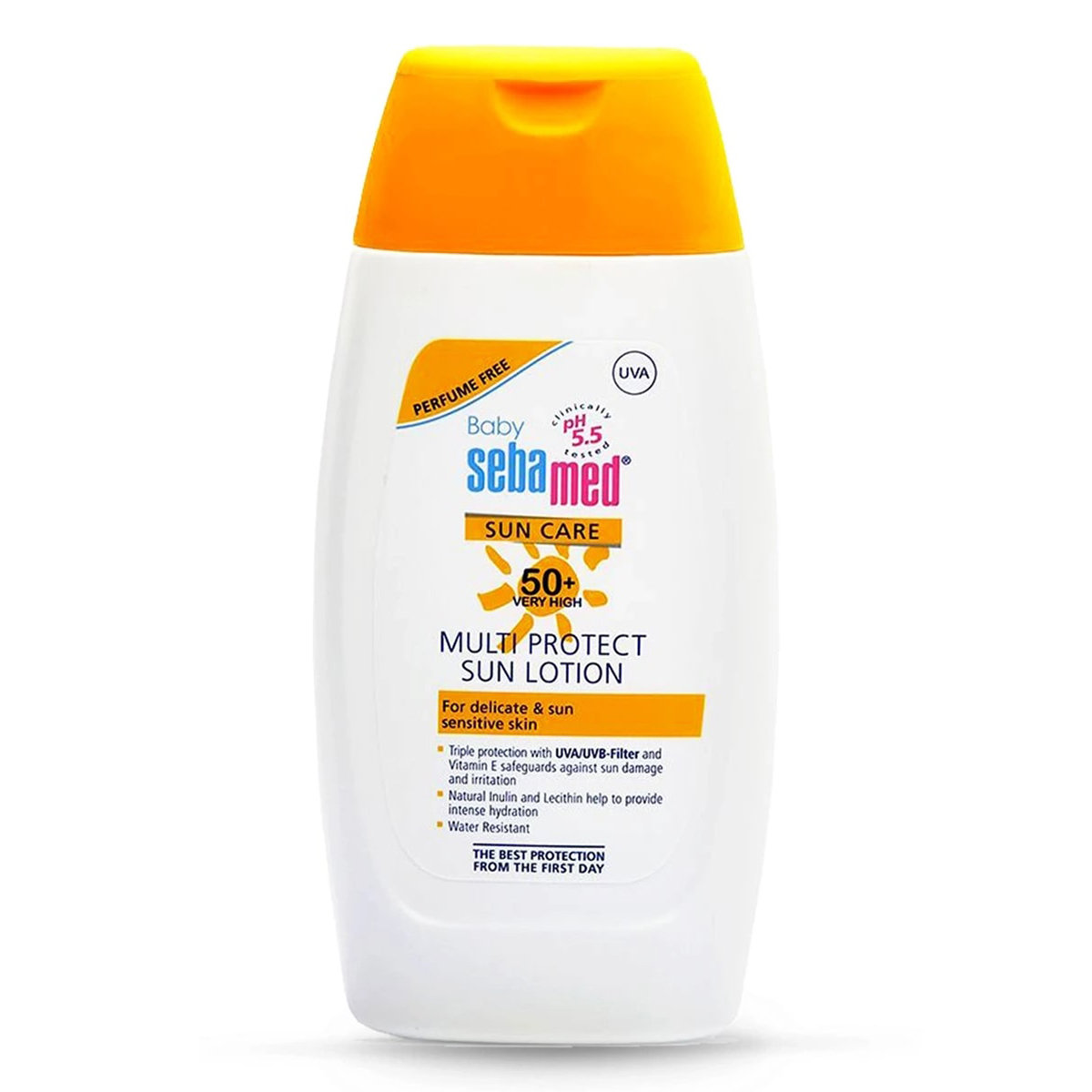 Sebamed Baby Sun Care SPF 50+ Multi Protect Sun Lotion, 200 ml, Pack of 1 Sebamed Baby Sun Care SPF 50+ Multi Protect Sun Lotion, 200 ml, Pack of 1