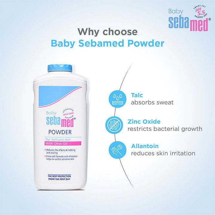 Sebamed Baby Powder, 400 gm, Pack of 1 Sebamed Baby Powder, 400 gm, Pack of 1