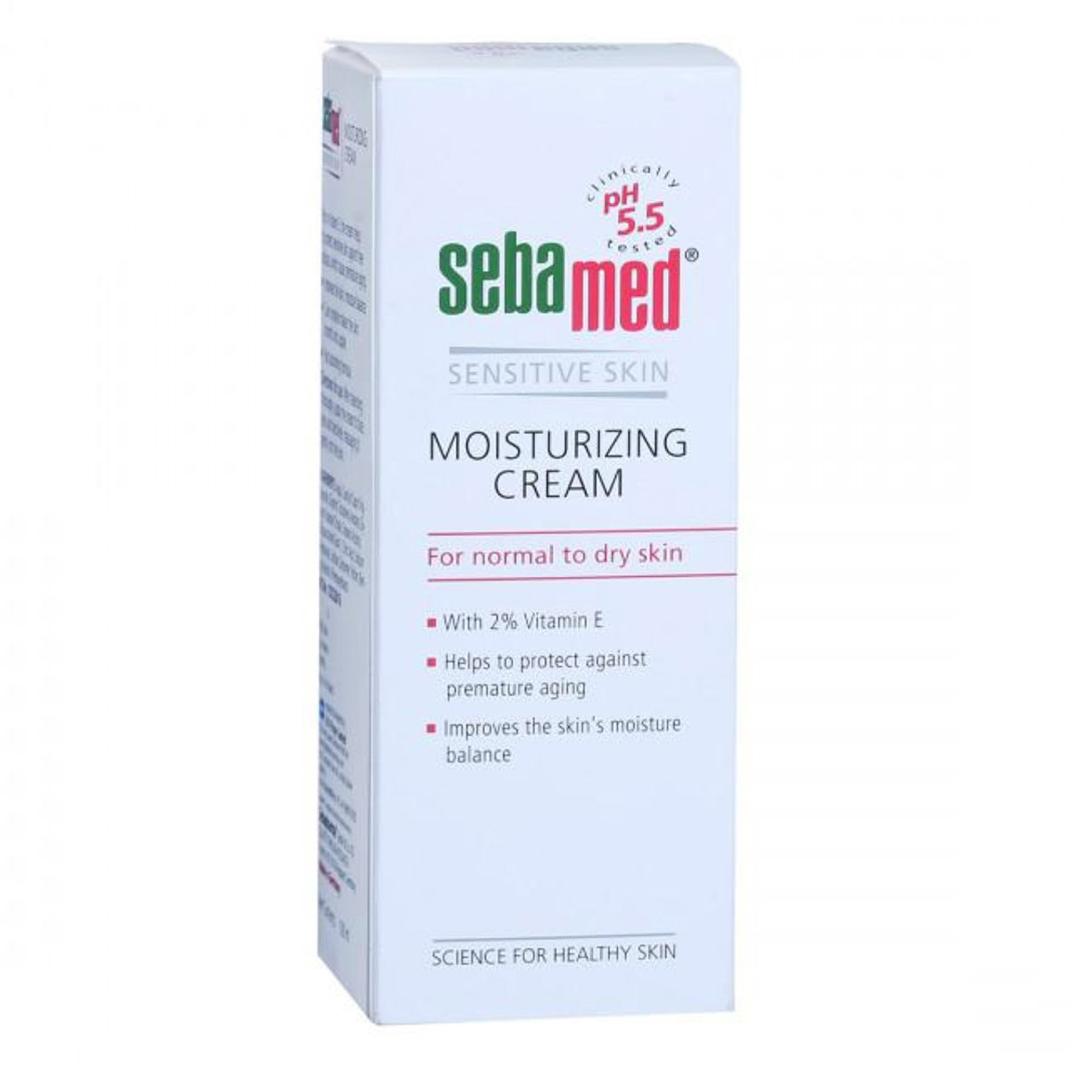 Sebamed Moisturizing Cream 100 ml | With 2% Vitamin E | pH 5.5 | protect Against Premature Ageing | For Normal To Dry Skin, Pack of 1 Sebamed Moisturizing Cream 100 ml | With 2% Vitamin E | pH 5.5 | protect Against Premature Ageing | For Normal To Dry Skin, Pack of 1