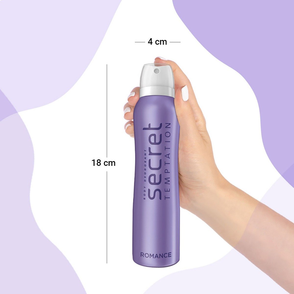 Secret Temptation Romance Body Deodorant, 150 ml, Pack of 1 Secret Temptation Romance Body Deodorant, 150 ml, Pack of 1