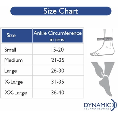 Dynamic Sego Ankle Support Medium, 1 Count, Pack of 1