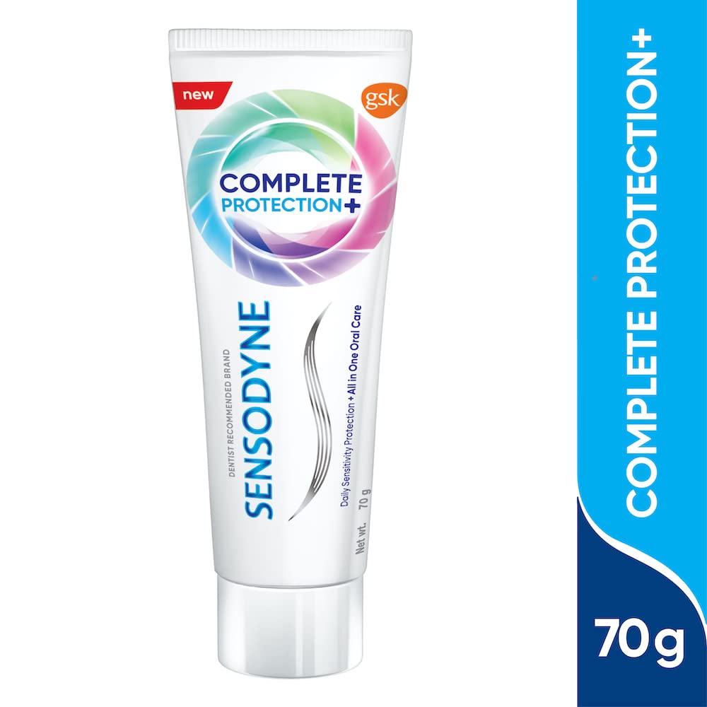 Sensodyne Complete Protection+ Toothpaste, 70 gm, Pack of 1 Sensodyne Complete Protection+ Toothpaste, 70 gm, Pack of 1