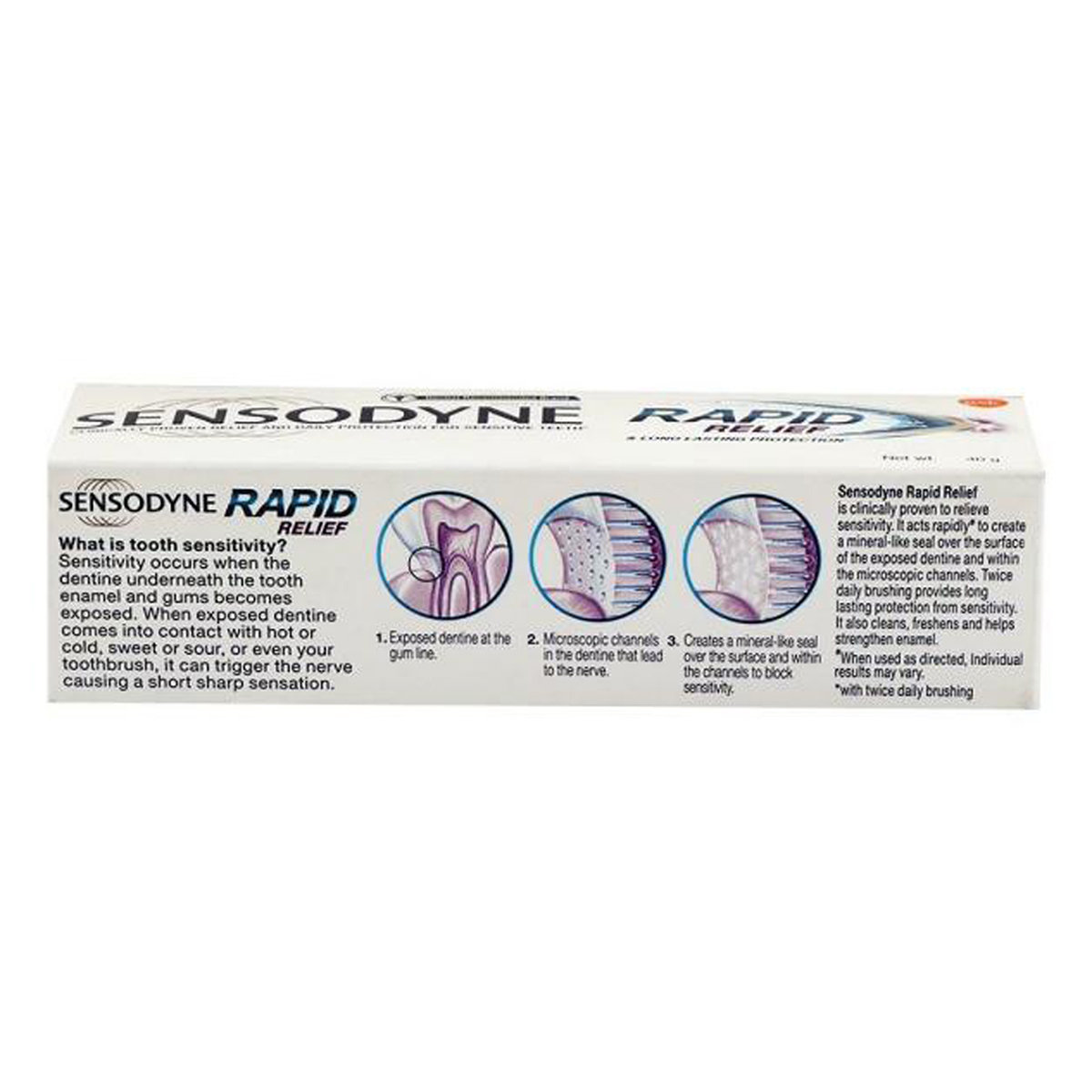 Sensodyne Rapid Relief Toothpaste, 40 gm, Pack of 1 Sensodyne Rapid Relief Toothpaste, 40 gm, Pack of 1