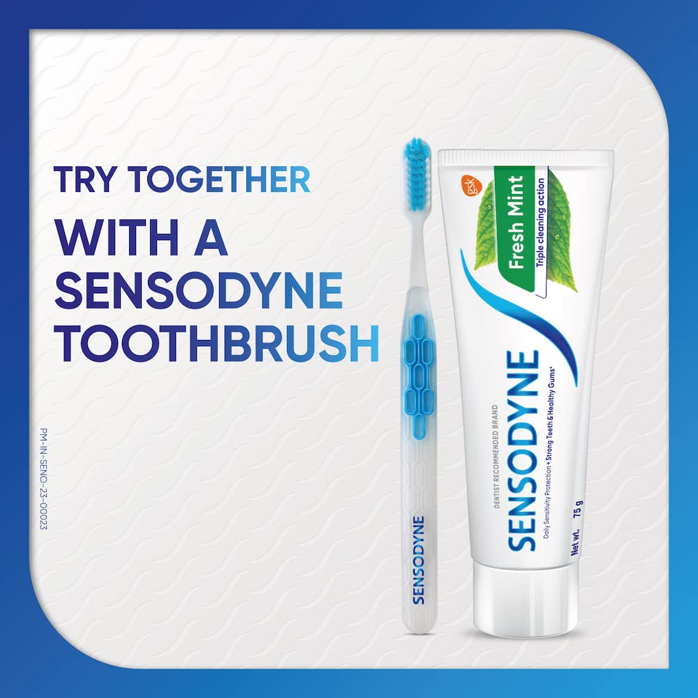 Sensodyne Fresh Mint Toothpaste, Pack of 1 Sensodyne Fresh Mint Toothpaste, Pack of 1