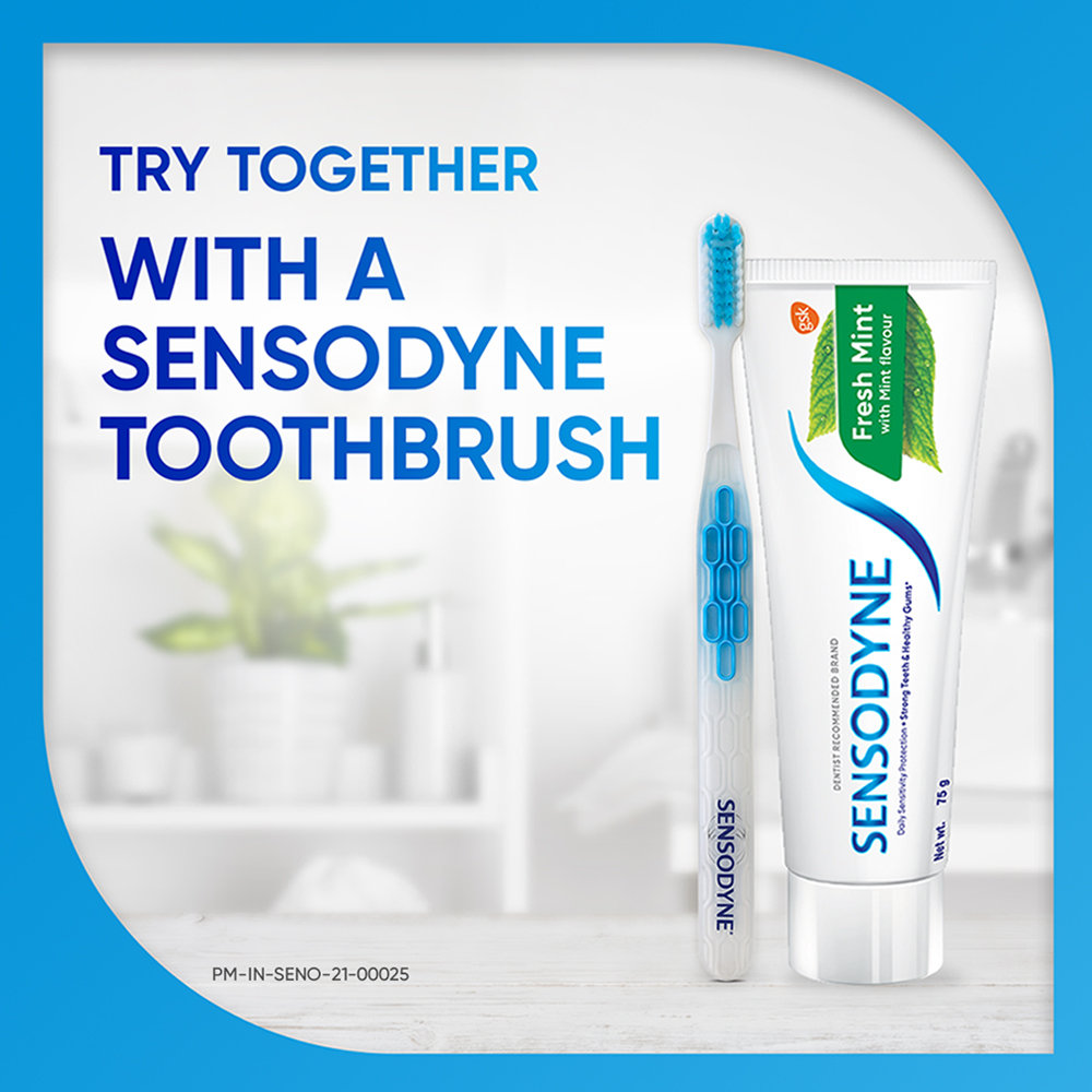Sensodyne Fresh Mint Toothpaste, 150 gm, Pack of 1 Sensodyne Fresh Mint Toothpaste, 150 gm, Pack of 1