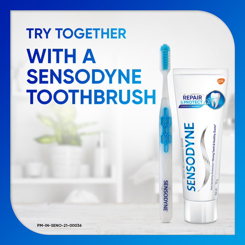 Sensodyne Repair & Protect Toothpaste, 70 gm, Pack of 1 Sensodyne Repair & Protect Toothpaste, 70 gm, Pack of 1